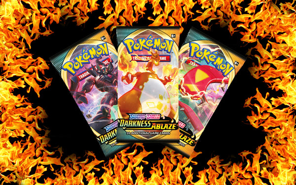 Pokemon Sword & Shield Darkness Ablaze Announcement - Level Up Store