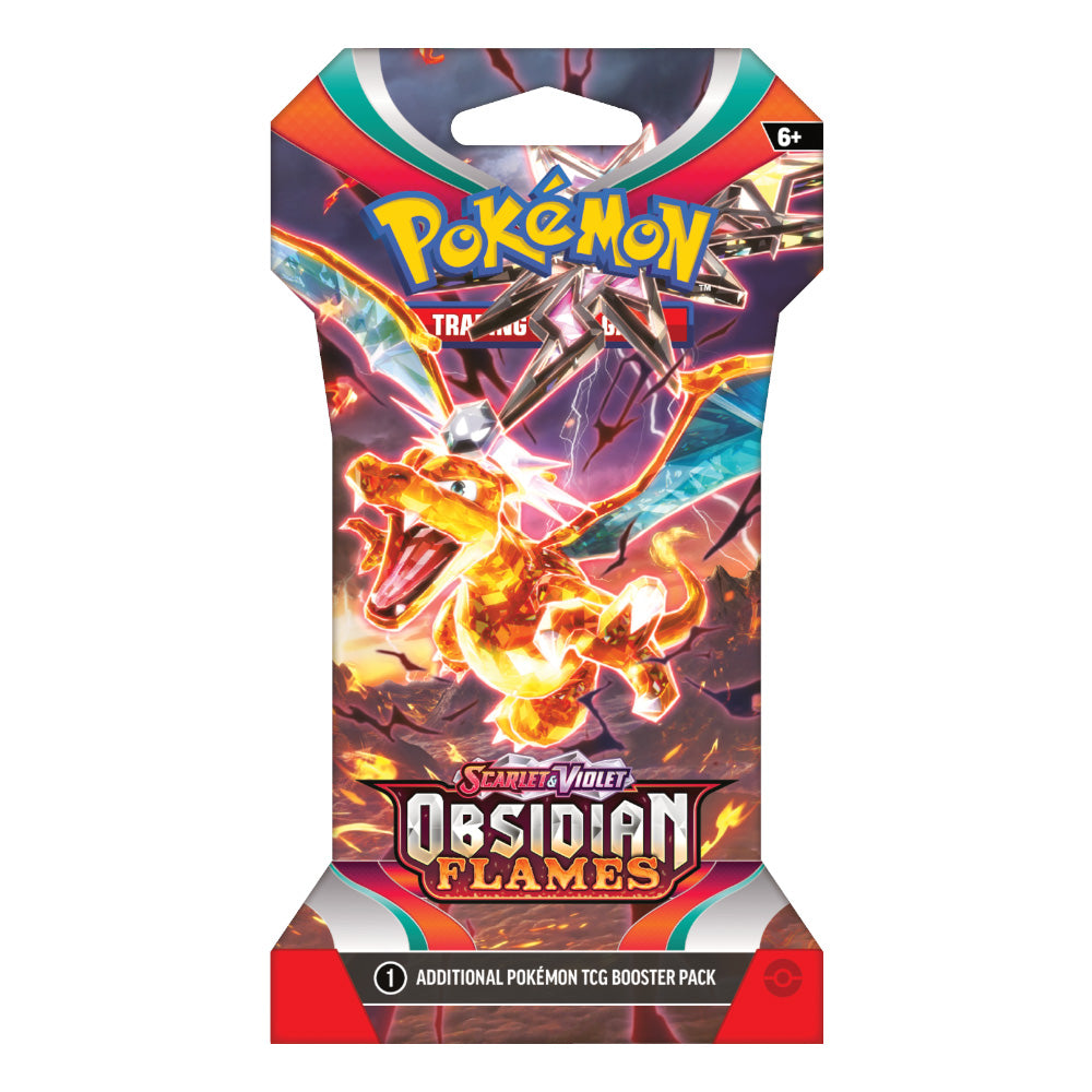 Pokémon Scarlet & Violet | Obsidian Flames | Sleeved Booster Pack