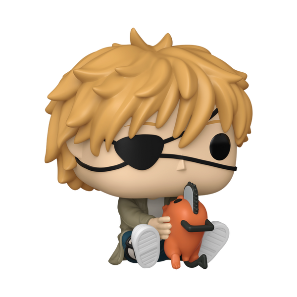 FUNKO POP!: Chainsaw Man - Denji with Pochita - Level Up Store