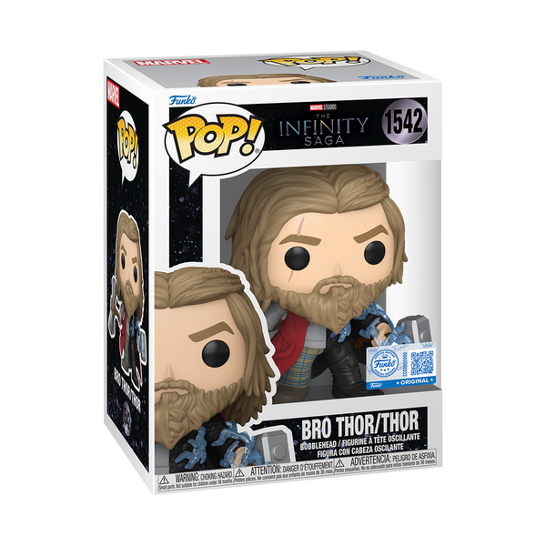 FUNKO POP!: MARVEL- Infinity Saga: Bro Thor/Thor - Level Up Store