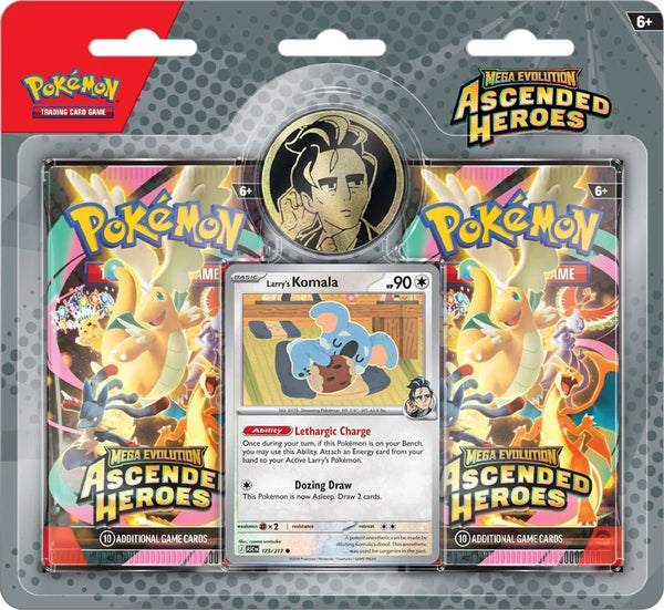 Pokemon TCG: Mega Evolution - Ascended Heroes 2-Pack Blister