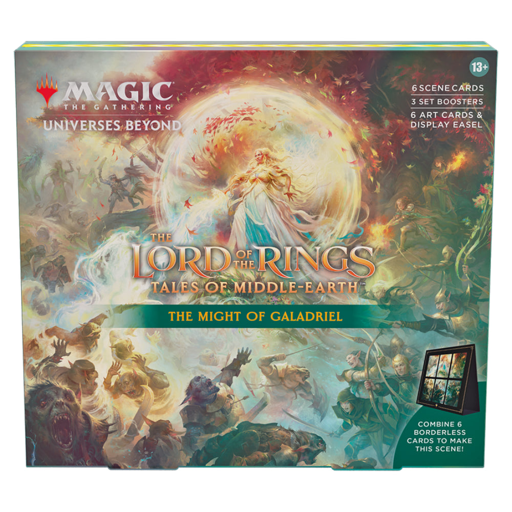 Magic The Gathering | The Lord of the Rings | Tales of Middle-earth | Holiday Set Scene Box - The might of Galadriel