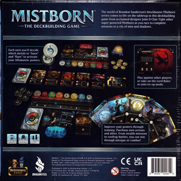 Mistborn: The Deckbuilding Game - Level Up Store Mistborn: The Deckbuilding Game - Level Up Store