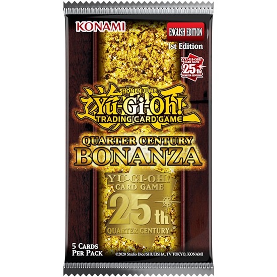 Yu-Gi-Oh! TCG: Quarter Century Bonanza Booster - Level Up Store Yu-Gi-Oh! TCG: Quarter Century Bonanza Booster - Level Up Store