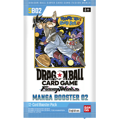 MANGA BOOSTER 02 [SB02] トレーディングカード 5枚セット Dragon Ball Super | Manga Booster 02 (SB02)- Booster Pack - Level