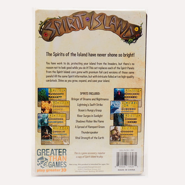 Organizador Feldherr Para Spirit Island + Branch And Claw – Cabe En La Caja Original, 4 Bandejas Y 2 Tarjeteros