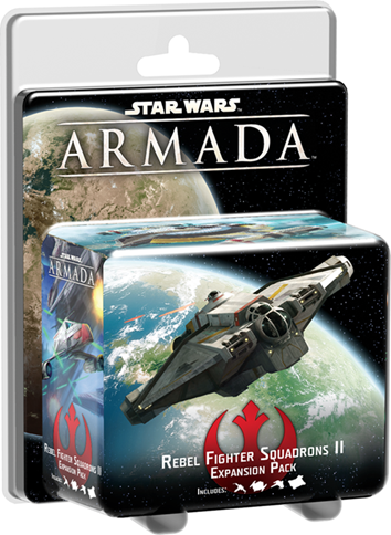 Star Wars Armada Rebel Fighter Squadrons II Expansion Level Up