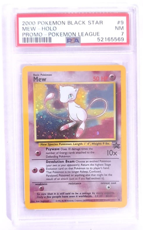 Pokemon Card - Black Star Promo #9 - MEW (Holo-foil)