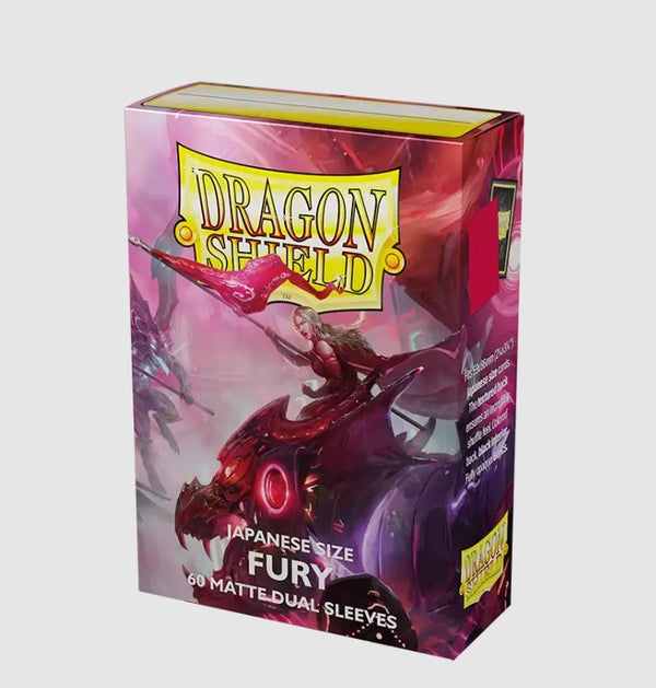 Dragon Shield: Card Sleeves - Japanese Size, Clear Matte 60ct — LVLUP GAMES