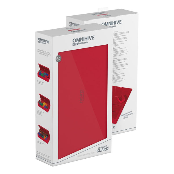 Ultimate Guard Omnihive 1000+ XenoSkin Red - Level Up Store