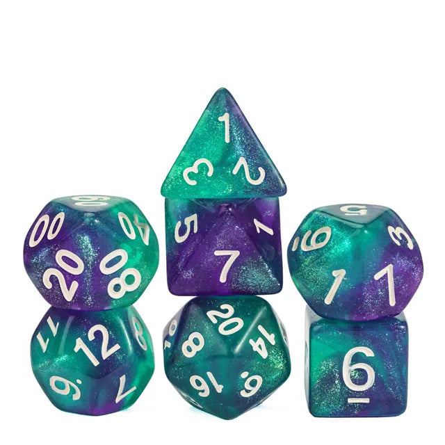 Level Up Dice | Twin Colours | Purple Teal