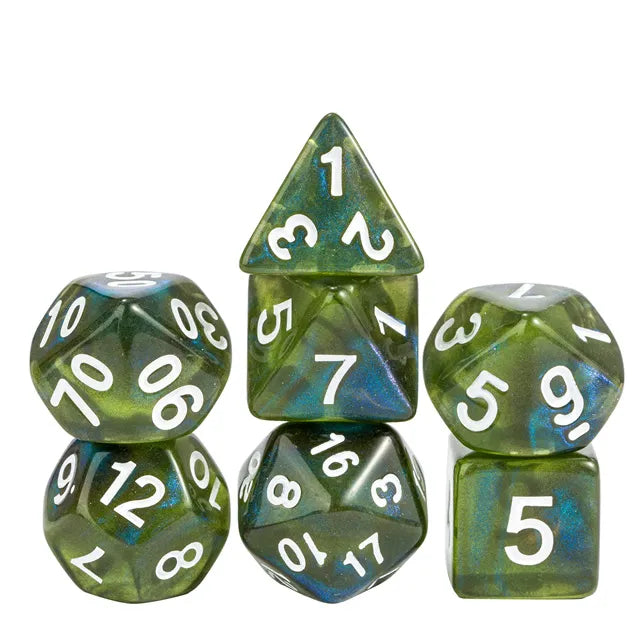 Level Up Dice | Shimmer | Lime