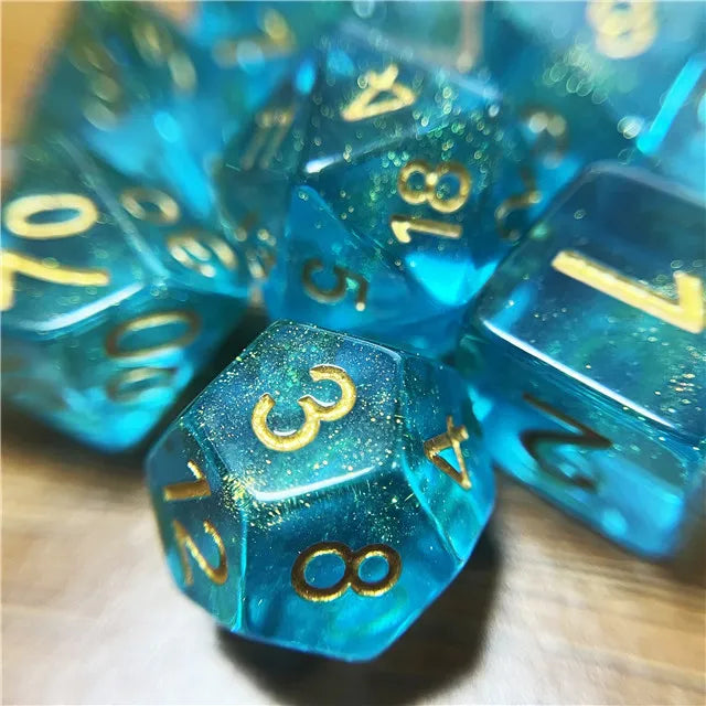 Level Up Dice | Aurora | Cyan