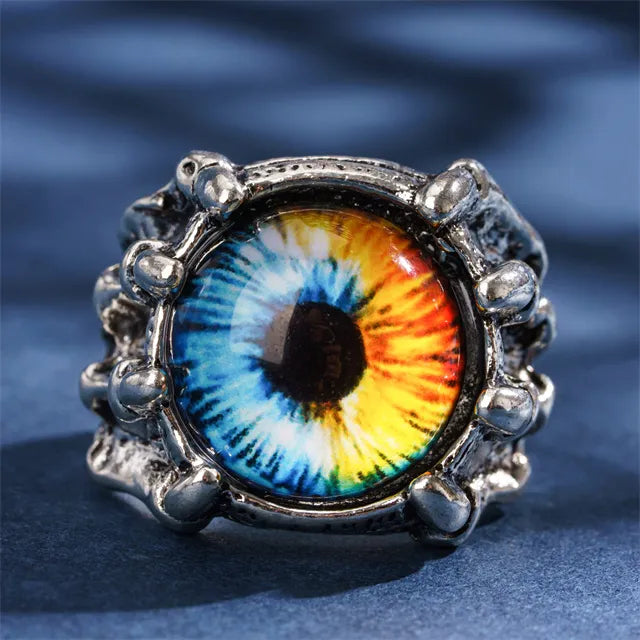 Ring | Eye - Yellow Blue