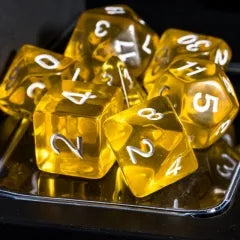 Level Up Dice | Translucent | Yellow