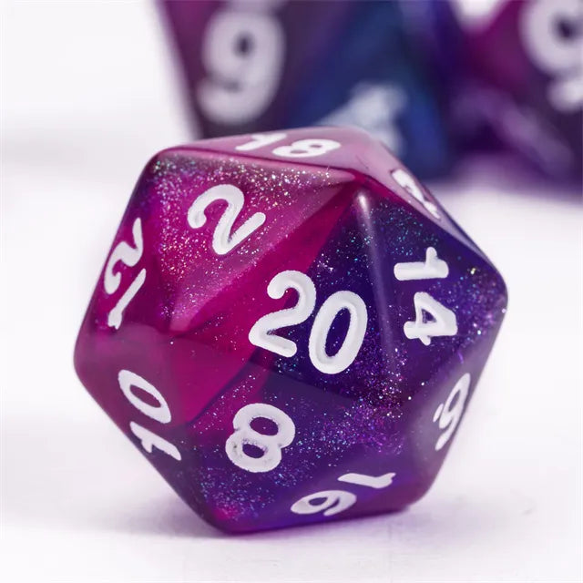 Level Up Dice | Twin Colours | Purple Pink