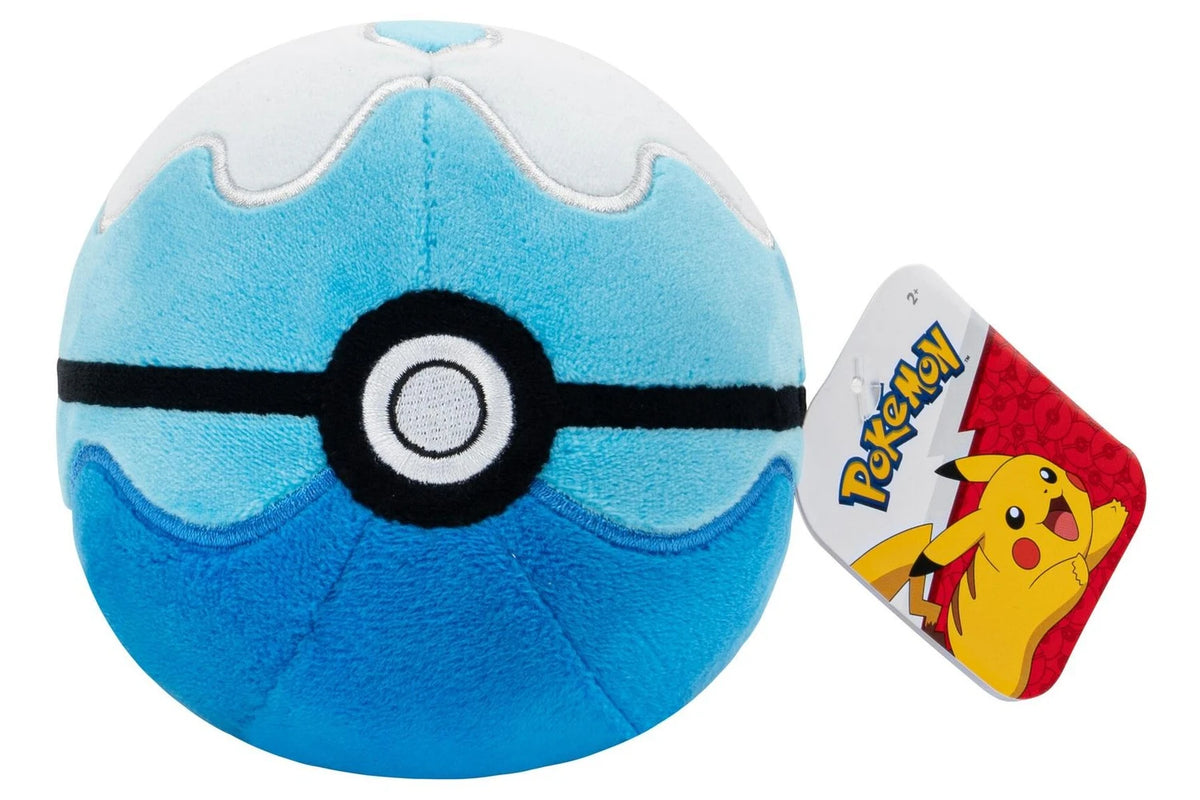 Pokemon - 4in Poke Ball Plush Assortment - Dive Ball