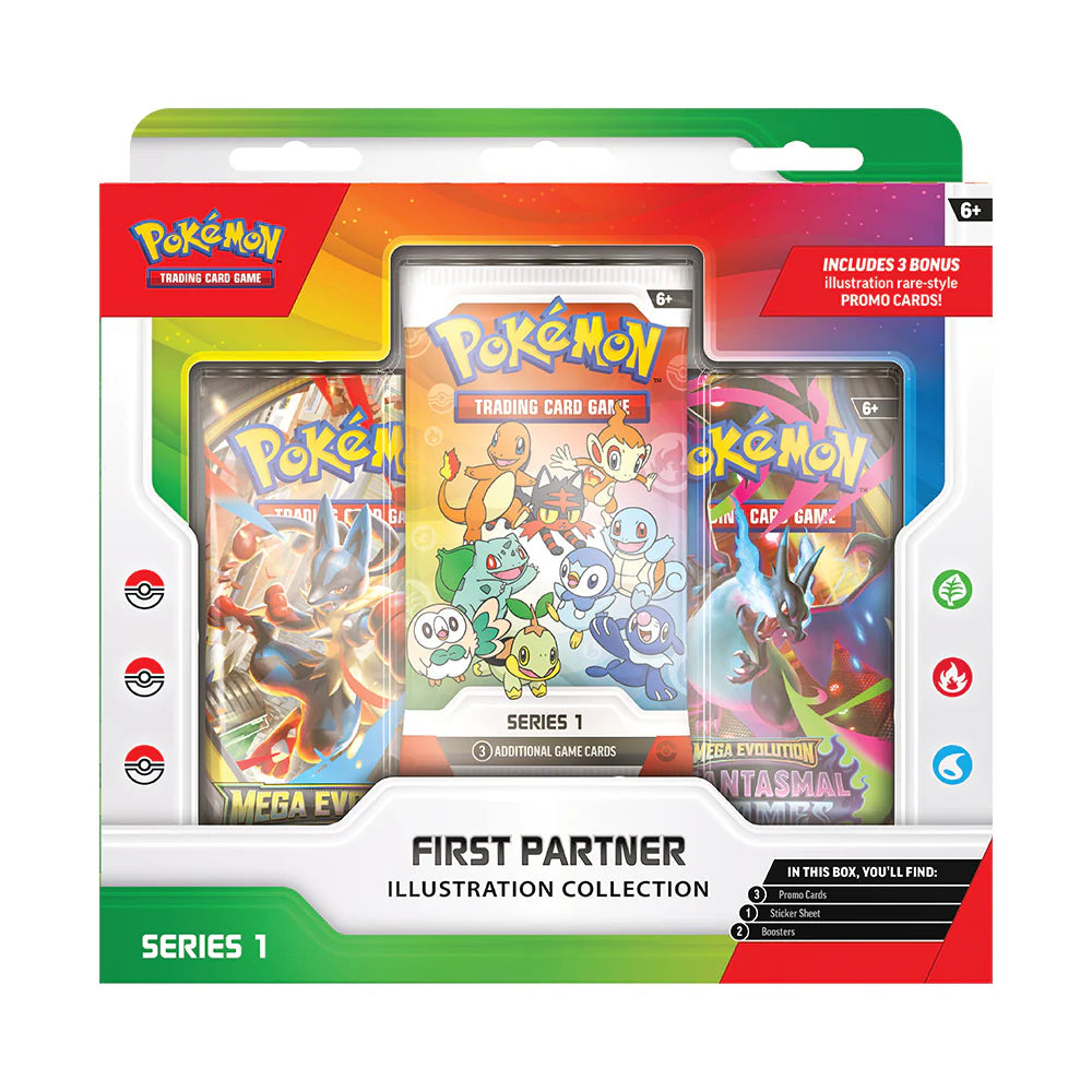 Pokemon TCG: Pokemon First Partner Illustration Collection - Series 1