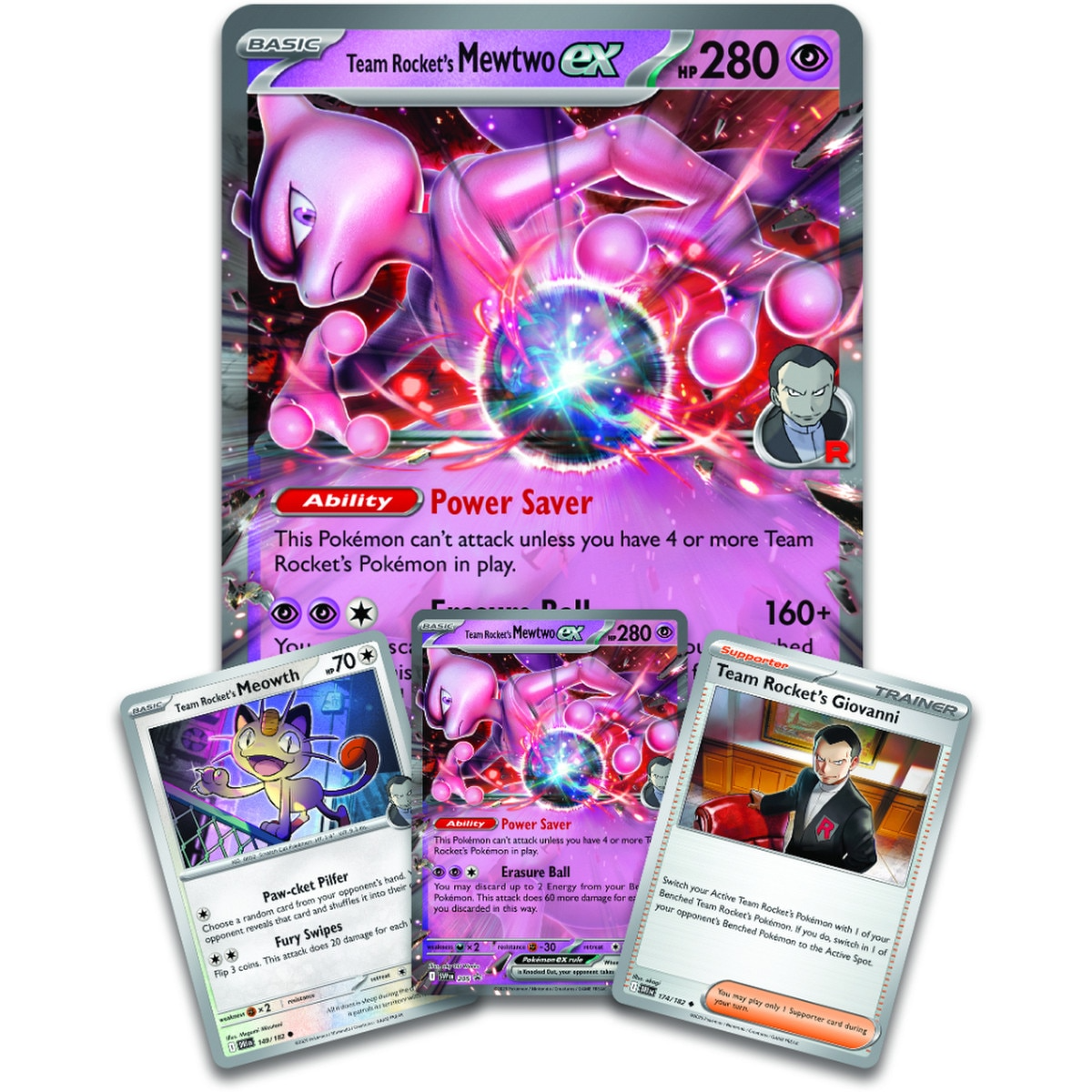 Pokemon Team Rocket's Mewtwo Ex Box - Level Up Store