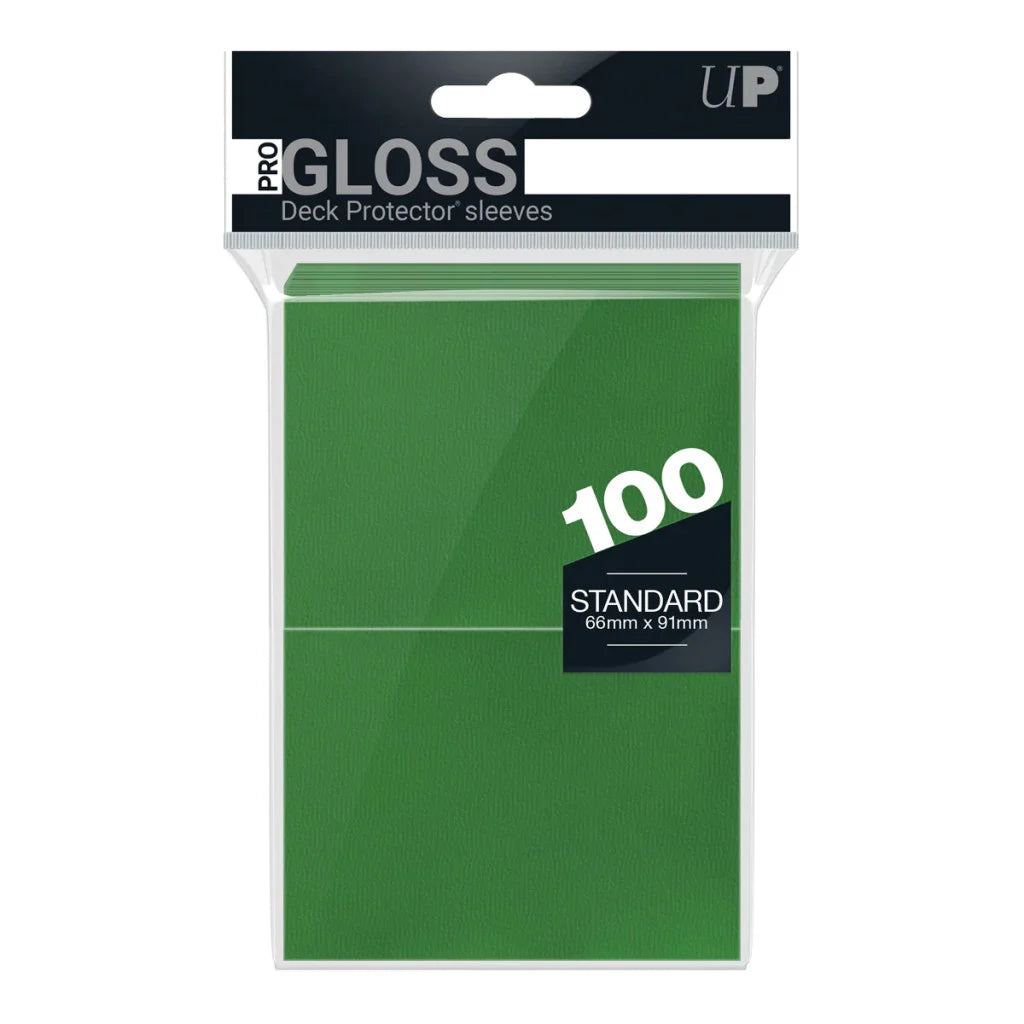 Ultra-Pro Standard Green Sleeves - 66mm x 91mm (100)