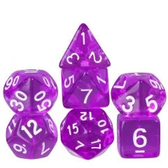 Level Up Dice | Translucent | Dark Purple