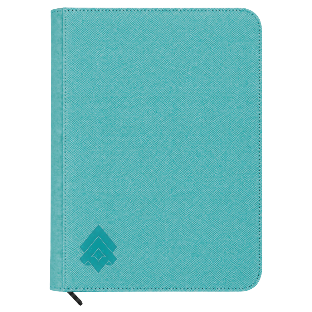 Level Up 9 Pocket Zip Card Binder | Diamond Series | 360 cards | Teal