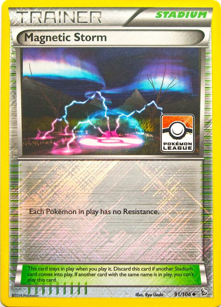 Magnetic Storm Pokemon League Promo 91/106