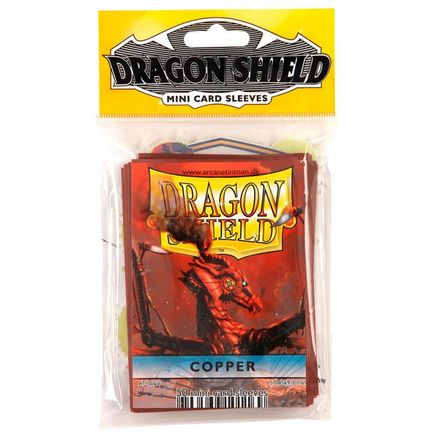 Dragon Shield Mini Sleeves - Japanese size | Copper