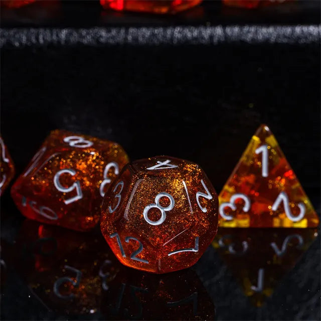 Level Up Dice | Twin Colours | Red Yellow