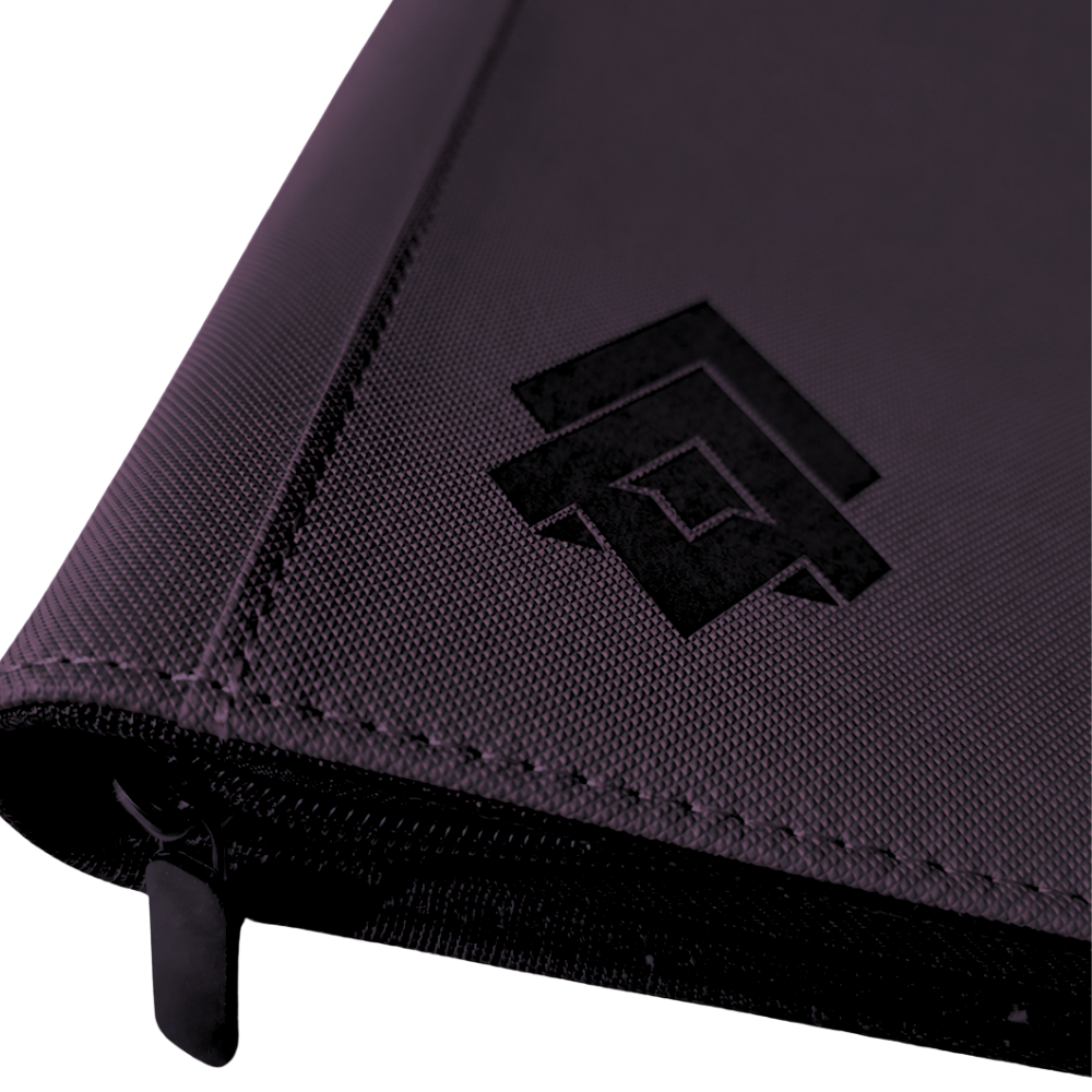 Level Up 9 Pocket Zip Card Binder | Diamond Series | 360 cards | Black