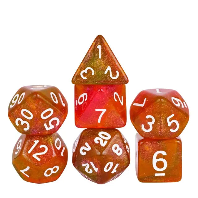 Level Up Dice | Twin Colours | Orange Green