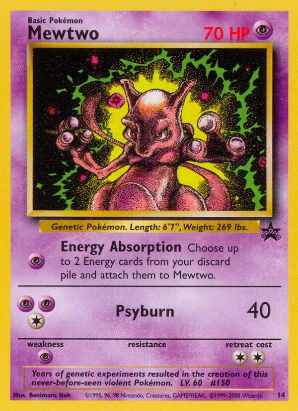 Mewtwo Black Star Promo 14 - Sealed