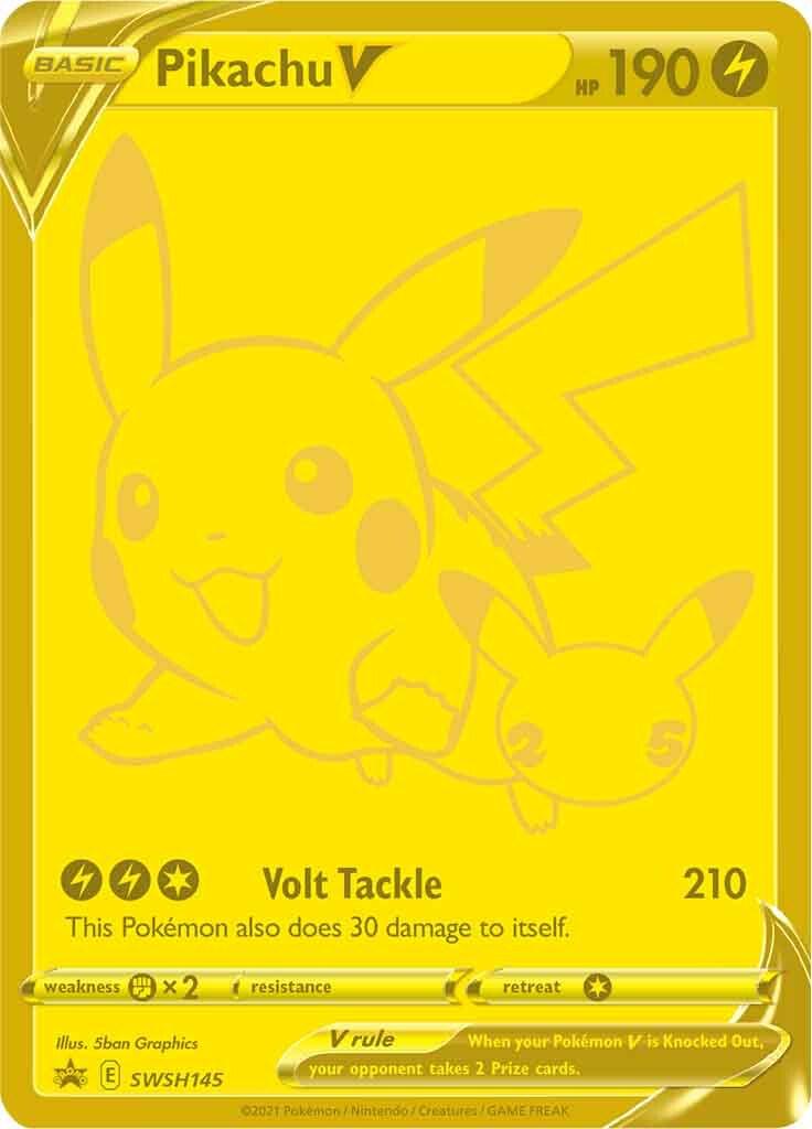Pikachu V Promo SWSH145 - Sealed