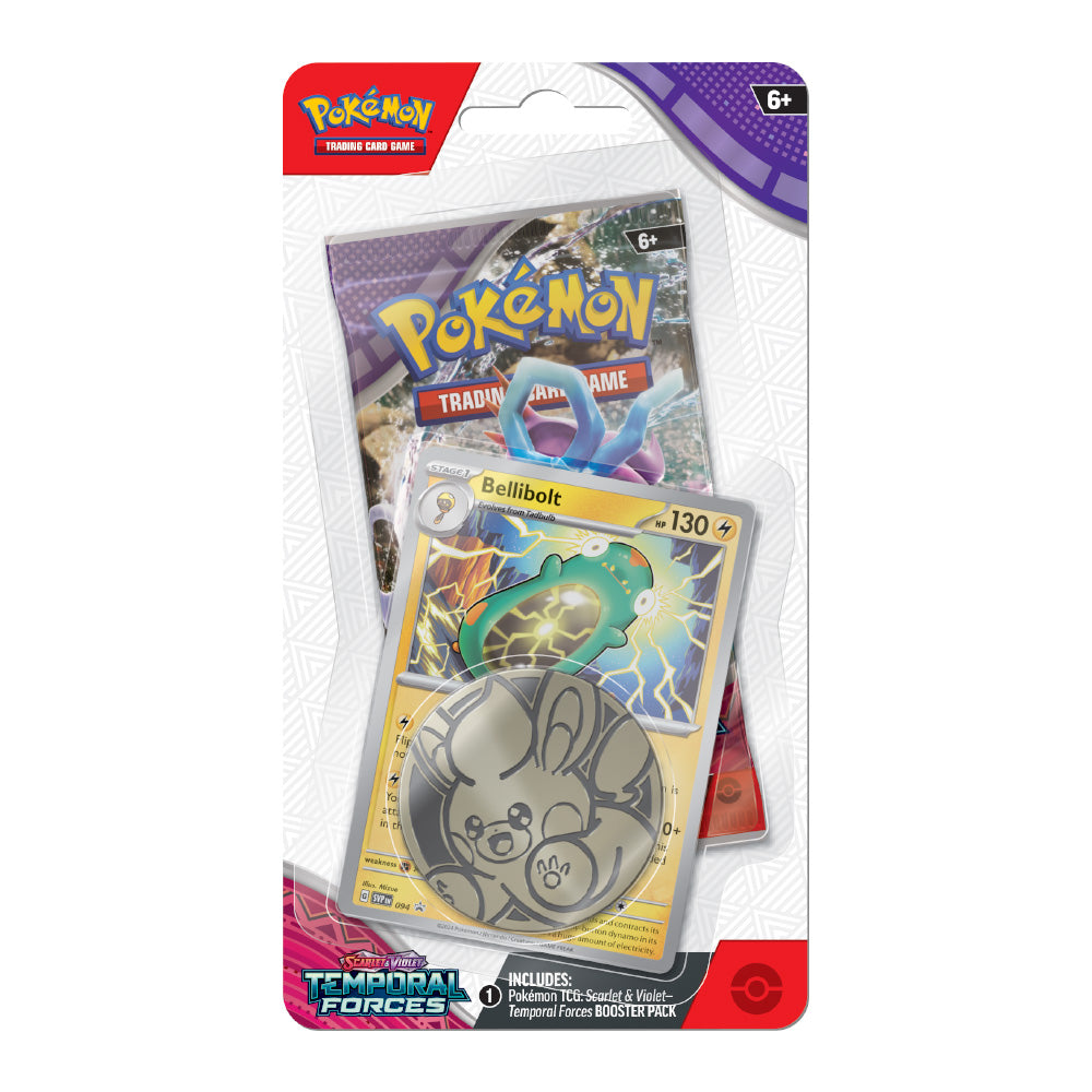 Pokemon TCG Scarlet & Violet - Temporal Forces Blister - Bellibolt