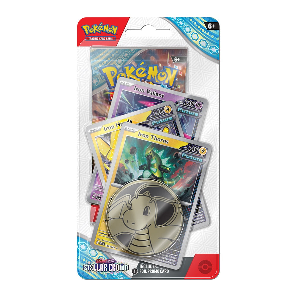 Pokemon TCG Scarlet Violet - Stellar Crown Premium Blister | Iron Thorns