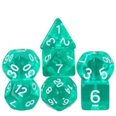 Level Up Dice | Translucent | Cyan