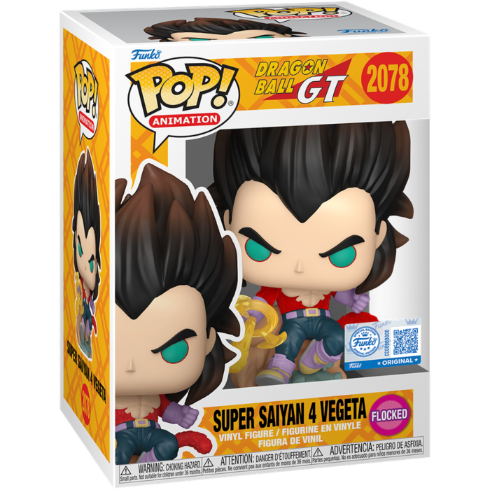 FUNKO POP! Dragon Ball GT: Super Saiyan 4 Vegeta (Flocked) (Special Edition)