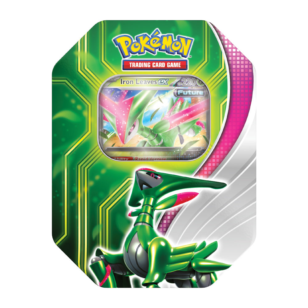 Pokemon: Paradox Clash Tin |  Iron Leaves