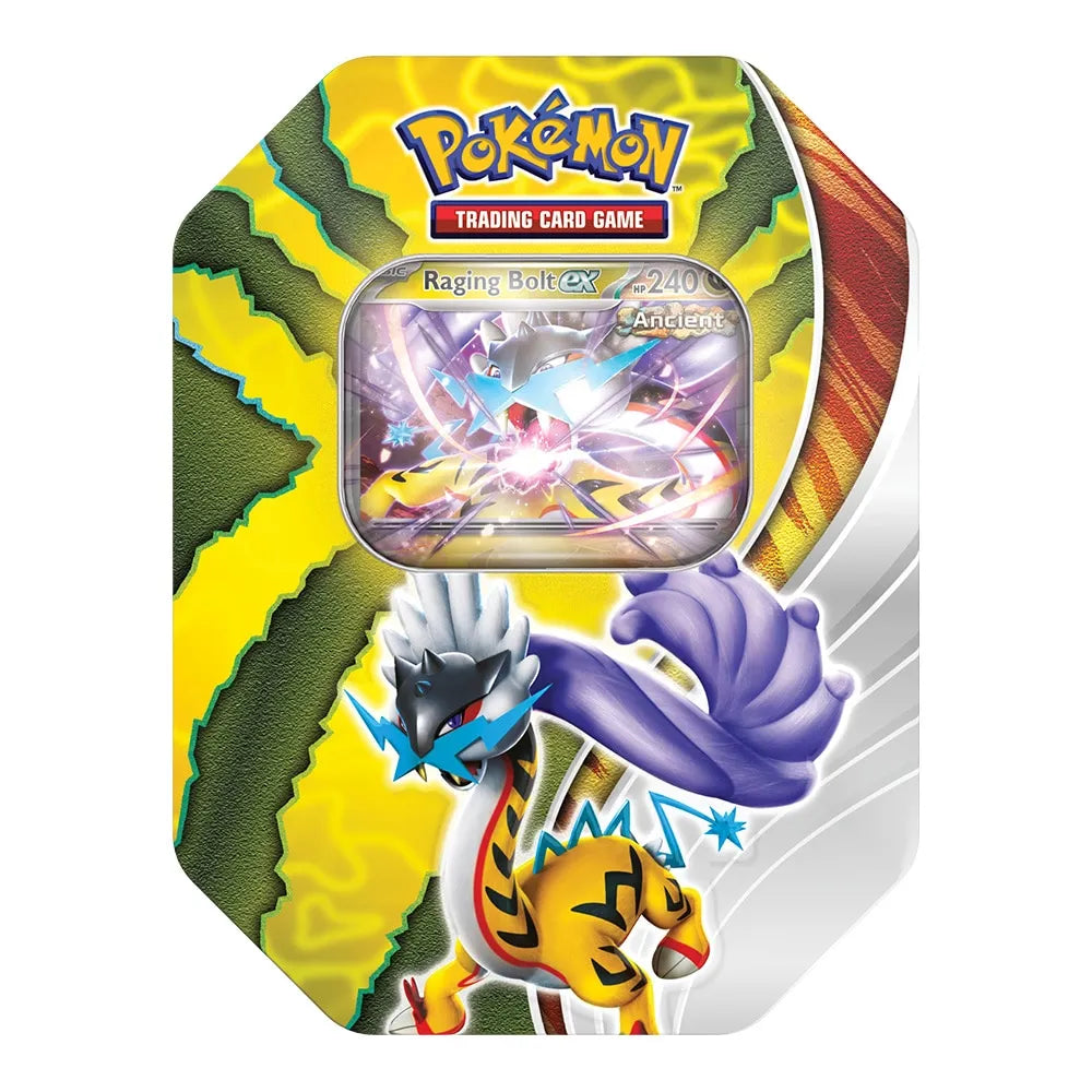Pokemon Paradox Destinies ex Tin | Raging Bolt Ex