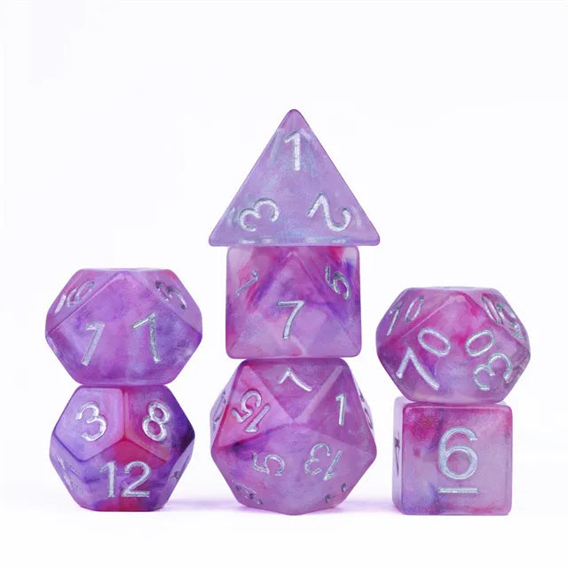 Level Up Dice | Galaxy | Purple Red