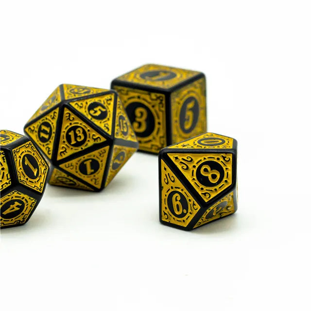 Level Up Dice | Pattern Dice | Yellow