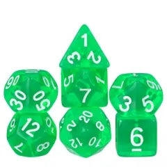 Level Up Dice | Translucent | Green
