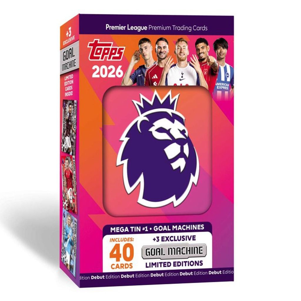 Topps Premier League 2026: Mega Tin #1 Goal Machine