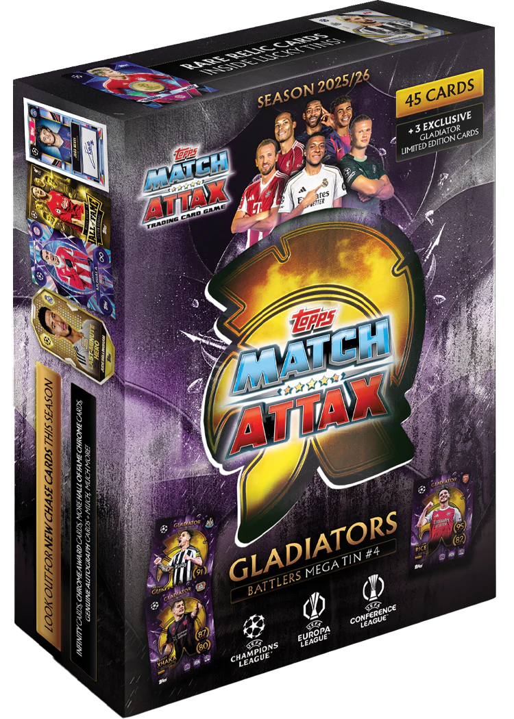 Topps Match Attax Mega Tin 2025/2026 (One at Random)