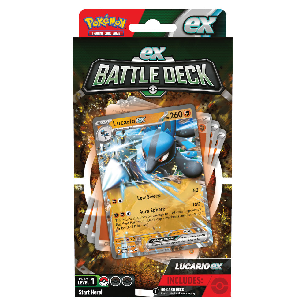 Pokémon: Lucario ex - Battle Deck