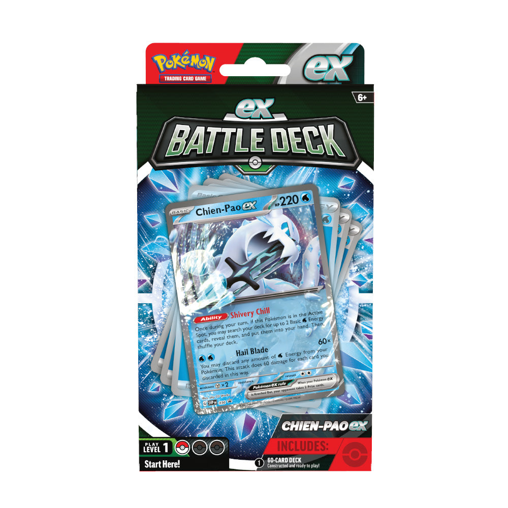 Pokmon Ex Battle Deck - Chien-Pao - Level Up Store Pokmon Ex Battle Deck - Chien-Pao - Level Up Store