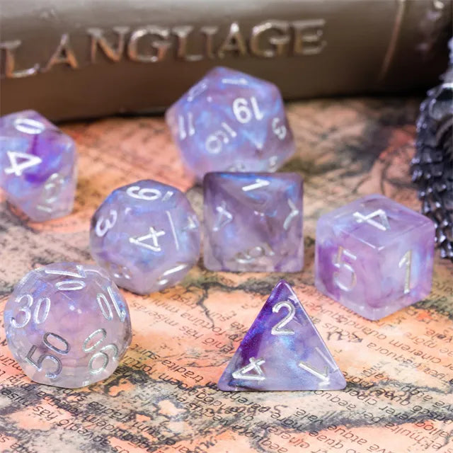 Level Up Dice | Galaxy | Purple