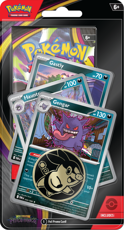 Pokémon TCG Mega Evolution Pitch Black - Premium Blister | Gengar