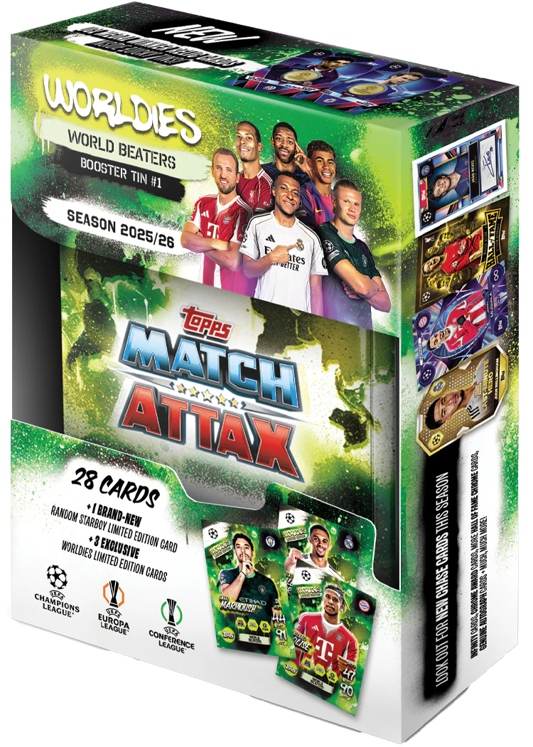 Topps Match Attax Mini Tin 2025/2026 (One at Random)