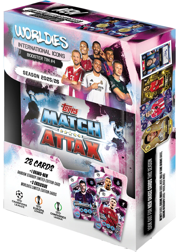 Topps Match Attax Mini Tin 2025/2026 (One at Random)